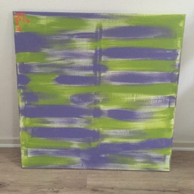 Maleri 80x80 cm Stripes
